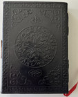 Lapis Stone Handmade Genuine Leather Diary Journal Notebook Black 110-pages