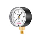 0-30 Inches Of Water Diaphragm Type Low Capsule Pressure Gauge 2-1 2  Dial Size