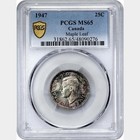 Canada  1947 Ml George Vi 25 Cents  Pcgs Ms 65  4 393 938 Mintage 