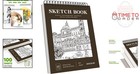 Sketchbook Hard Cover 8 5x11 100 Sheets Spiral Bound Art Notebook For Kids Ad   