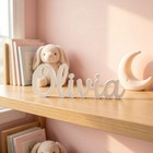 Personalized 3d Printed Baby Name Sign   Custom Name   Nursery Decor   Baby Show