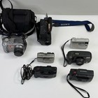 Cameras  7  Lot Of Sony Handycam  Minolta  Sony  Canon Sureshot- Untested  As-is