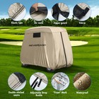 Waterproof Golf Cart Storage Cover 4 Passengers Fit For Ezgo Club Car Yamaha