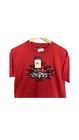 Jnco Boys Red Graphic Print Short Sleeve Crew Neck Logo T-shirt Size M