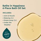 Kneipp Bathe In Happiness 6-piece Bath Oil Set - 0 67 Per Bottle 6 Total Ideal