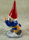Vintage Unieboek B v  Gorham Porcelain Gnome Figurine Dwarfs 1980