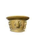 Antique Cast Brass Mortar  Ex Famous Collection