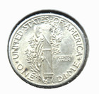 1944-d Mercury Dime High Grade Au
