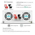 24v Pure Sine Wave Inverter 4000watt Power Converter Solar System Home Car Motor