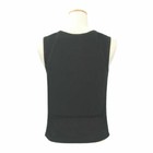 Black Bulletproof T-shirt Vest Ultra Thin Made With  Body Armor Nij Iiia