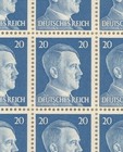 Stamp Germany Mi 791 Sc 516 Sheet 1941 Wwii Fascism War Era Hitler German Mnh F