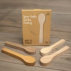 Hardwood Spoon Carving Blanks     4-piece Beginner Whittling Set Bb2