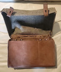 Model 1914 Swiss Army F Flukiger Rifle Ammo Pouch Leather Canvas Bag 1915