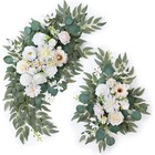 Faux Floral Garland Wedding Arch Decor Set Ceremony Party Event Decorations New