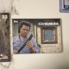 Topps The Walking Dead Season 6 Wardrobe Relic Lot 2 Eugene Porter W-9