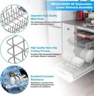 Upgraded Wd28x26099 Dishwasher Lower Dishrack Assembly Ge Dishwasher Rack