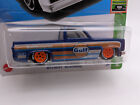Hot Wheels Custom 83 Chevy Silverado Gulf Chevrolet Real Riders Super