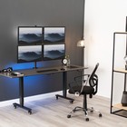Vivo Quad Monitor Desk Mount Adjustable Stand Heavy Duty For 4 Screens Up To 30 