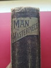 Antique 1892 Book  man The Masterpiece    j h  Kellogg Illus  Medical Health