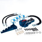 Dual Hydraulic Remote Control Valve Kit For Ford Tractors 5610  6610  7610 Etc  