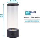 Colorlife Sensory Bubble Table Lamp For All Ages - Autism Support  Fake Fish    