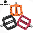 Bicycle Flat Pedals Studded Platform Nylon 9 16 Track Mountain Bike Rockbros