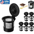 6 Pack Reusable K Cup Filter Basket Refillable Coffee Pod Capsule For Keurig Us