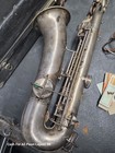 Defective 1917 Wwi Ww1 Cg Conn Melody Saxophone  Wonder Series Silver Pl G3d