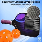 Pickleball Paddles Set 2pk With Balls Bag Over Grip For Beginner Intermediate