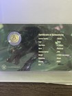 Cyberpunk Grey Wolf 1 1000 Oz Platinum Coin In Card 12  Liberia 2026