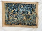 Vintage High Quality French Needlepoint Tapestry Wall Hanging Cross Stitch S64