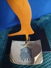 Cirque Du Soleil Art Piece Figure Signed  Judie Bomberger 1998 Vintage 12    Euc