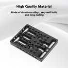 Camvate Multipurpose Cheese-style Plate With Arri-style Accessory Mounts W divot