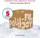 Fairfield The Original Poly-fil  Premium Polyester Fiber Fill  Soft Pillow Stuff