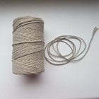 Linen cotton Cord 2 Mm 50 M Of High Quality Yarn Tools For Crafts Macrame 
