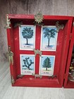 Mexican Folk Art Retablo Shrine Box Milagros Loteria Nicho Handmade Vintage
