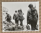 Ww2 Us Army Official D-day Assault Troops At Omaha Beach June 6 1944 Photo C1963