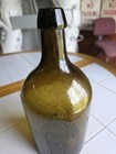 Antique Stoddard Glass Demijohn Bottle Galaxy Of Bubbles 11 25  Great Condition