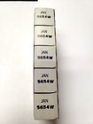 G e   Jan 5654w Vacuum Tubes Military Grade Electron New Old Stock Sleeve Of 5pc