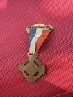 Vintage 1900s Macierz Polska Medal - Polish Frat Badge - Jos  Wojtecki Chicago