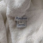 Ralph Lauren Baby Bathrobe 9m Teddy Bear Print French Terry Hooded Towel Robe