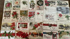 Lot Of 25 vintage  antique    Winsch  christmas c 1910 Postcards c499