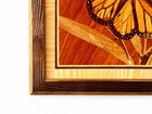 Swallowtail Butterfly Inlay Wood Wall Art Wall Decor Wooden Picture Marquetry