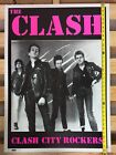 The Clash City Rockers Vintage Uk Poster Deadstock  Rare 24 x36 