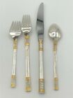 Golden Aegean Weave By Wallace Sterling Silver Individual 4 Piece Place Setting