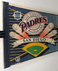 San Diego Padres Pennant Baseball Mlb Vintage Full Size Sports Wincraft    
