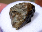 1 64 Grams 13x13x6mm Amgala 001 Martian Meteorite Polished End Cut With A Coa