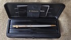 Vintage Apple Computer Parker Pen Usa Gold Apple Logo Insignia W  Box Rare