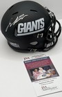 Jaxson Dart Signed Autographed New York Giants Mini Helmet Jsa Coa 