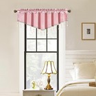 Pink Swag Valances For Nursery  Super Soft Velvet Valance For Kitchen Windows   